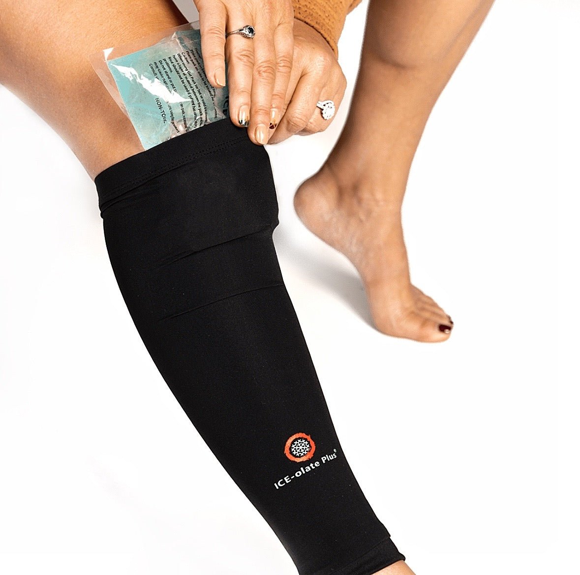 Dual-Layer Shin Support Sleeve Set