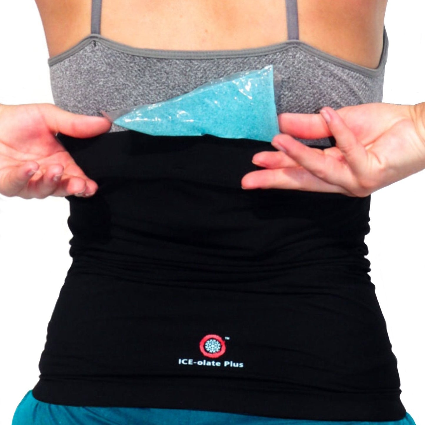 Ice-olate Plus Back Sleeve with Gel Pack