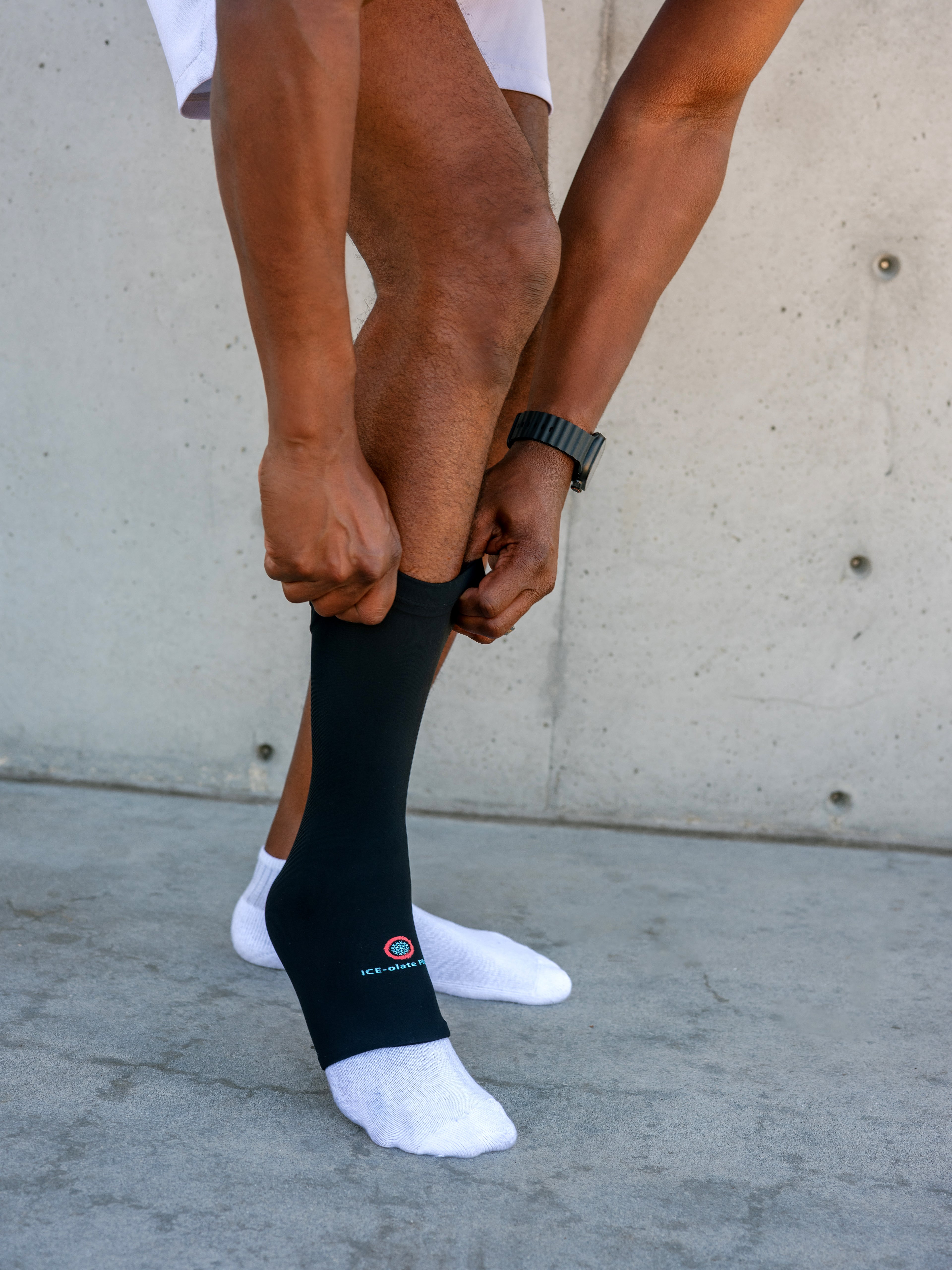 Dual-Layer Ankle Support Sleeve Set