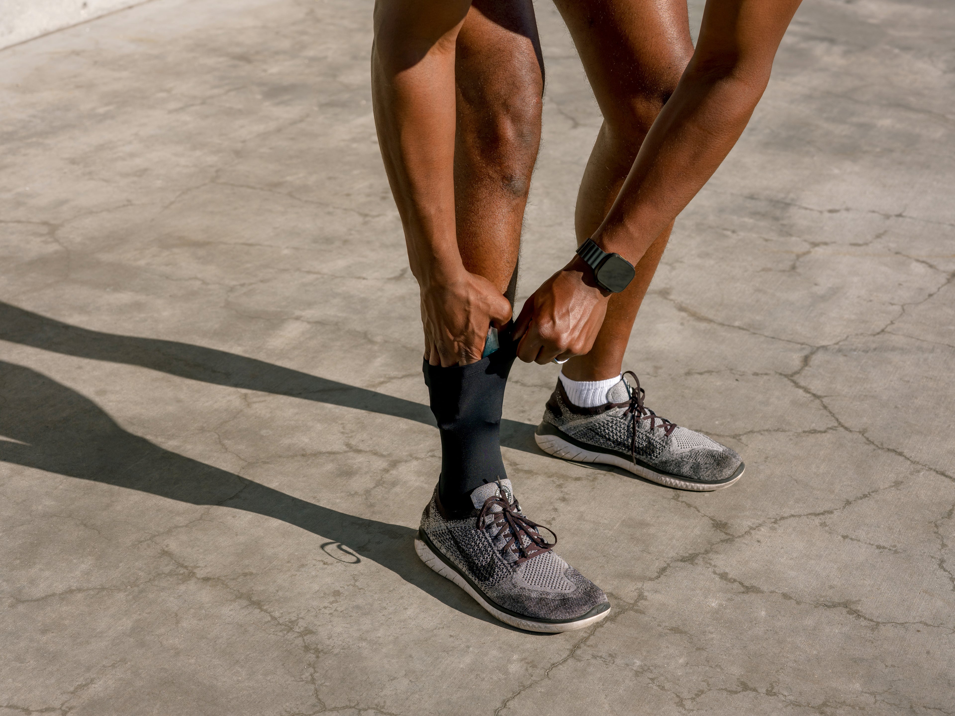 Dual-Layer Ankle Support Sleeve Set