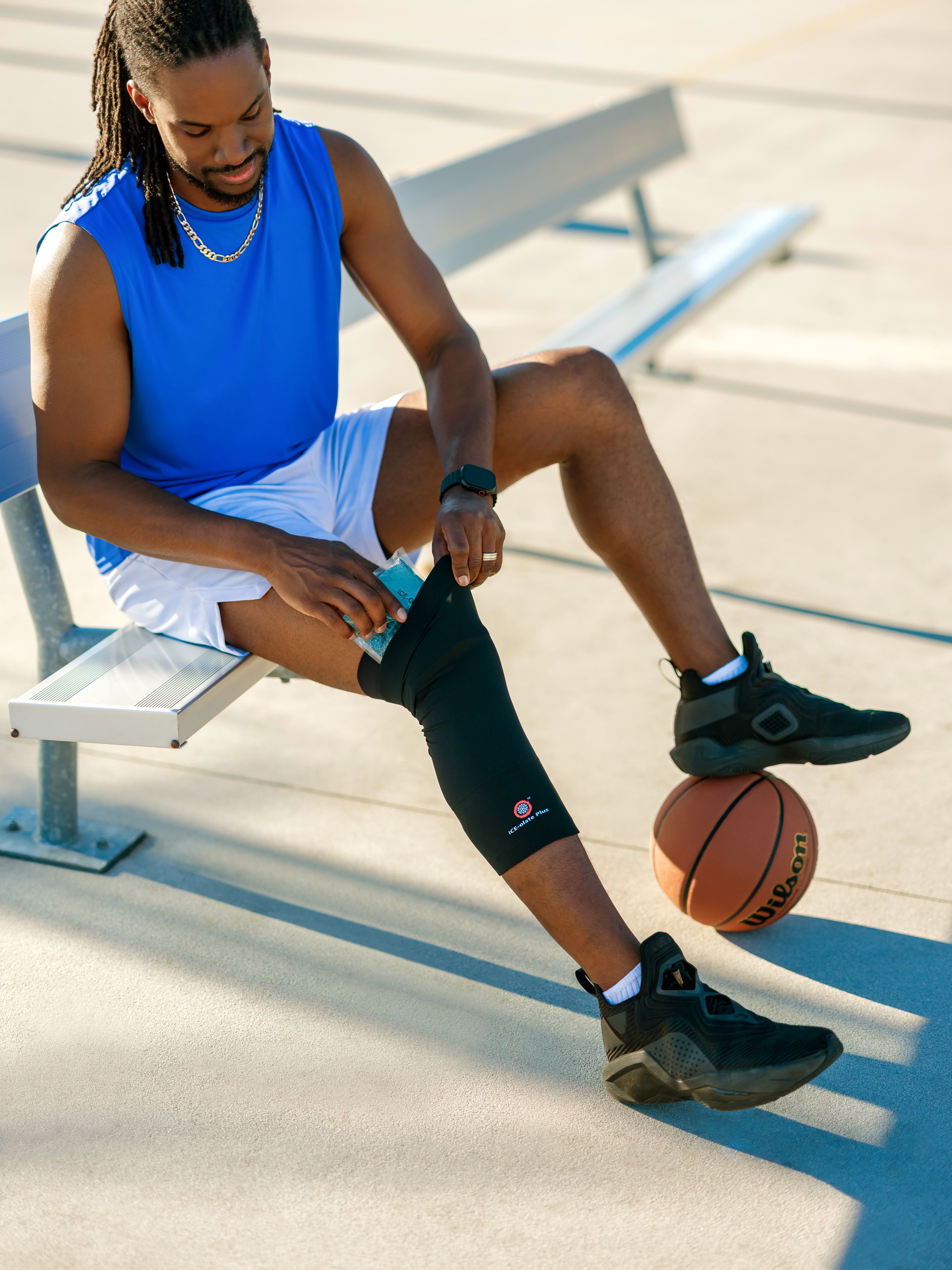 Dual-Layer Knee Support Sleeve