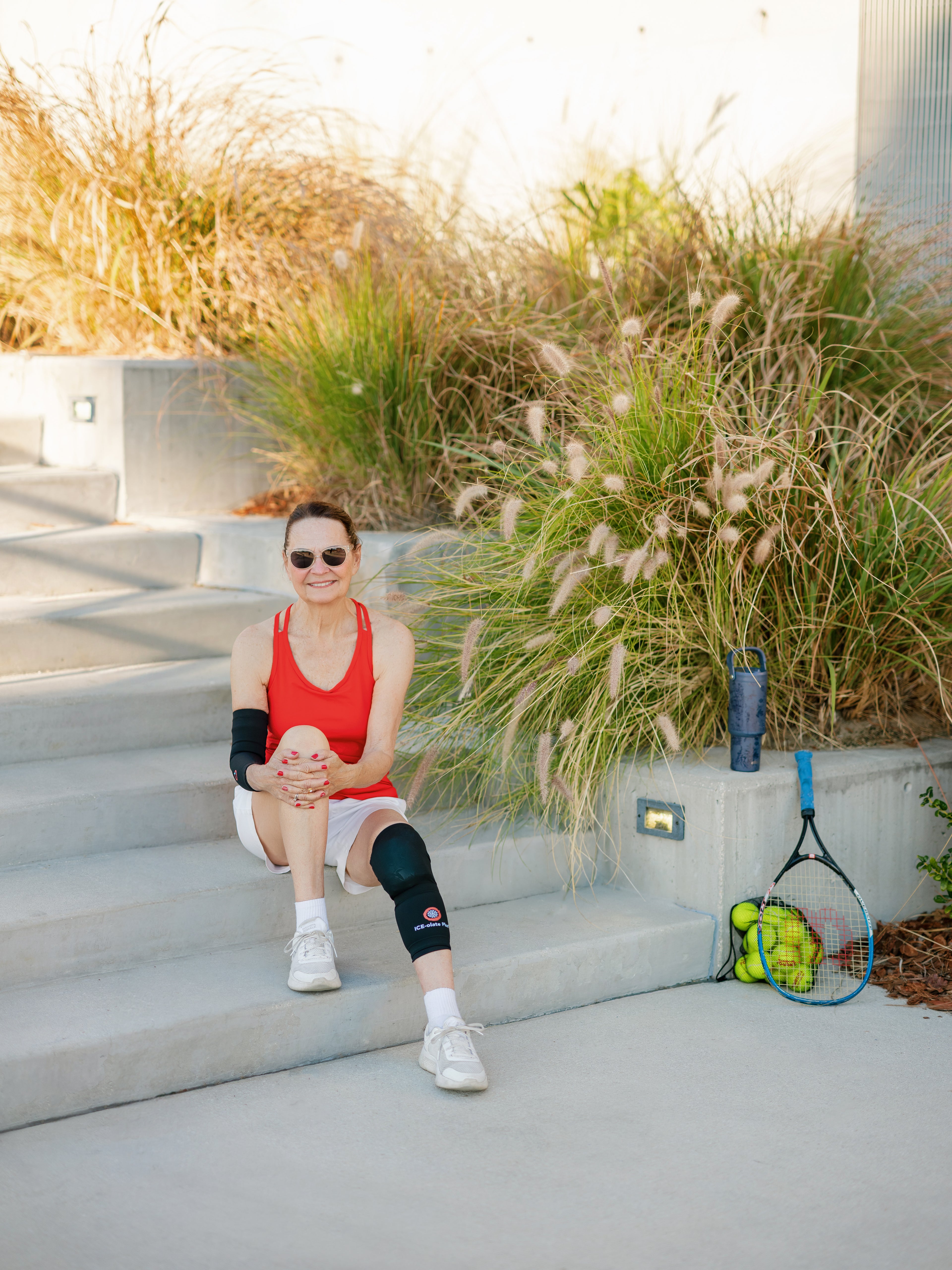 Dual-Layer Knee Support Sleeve