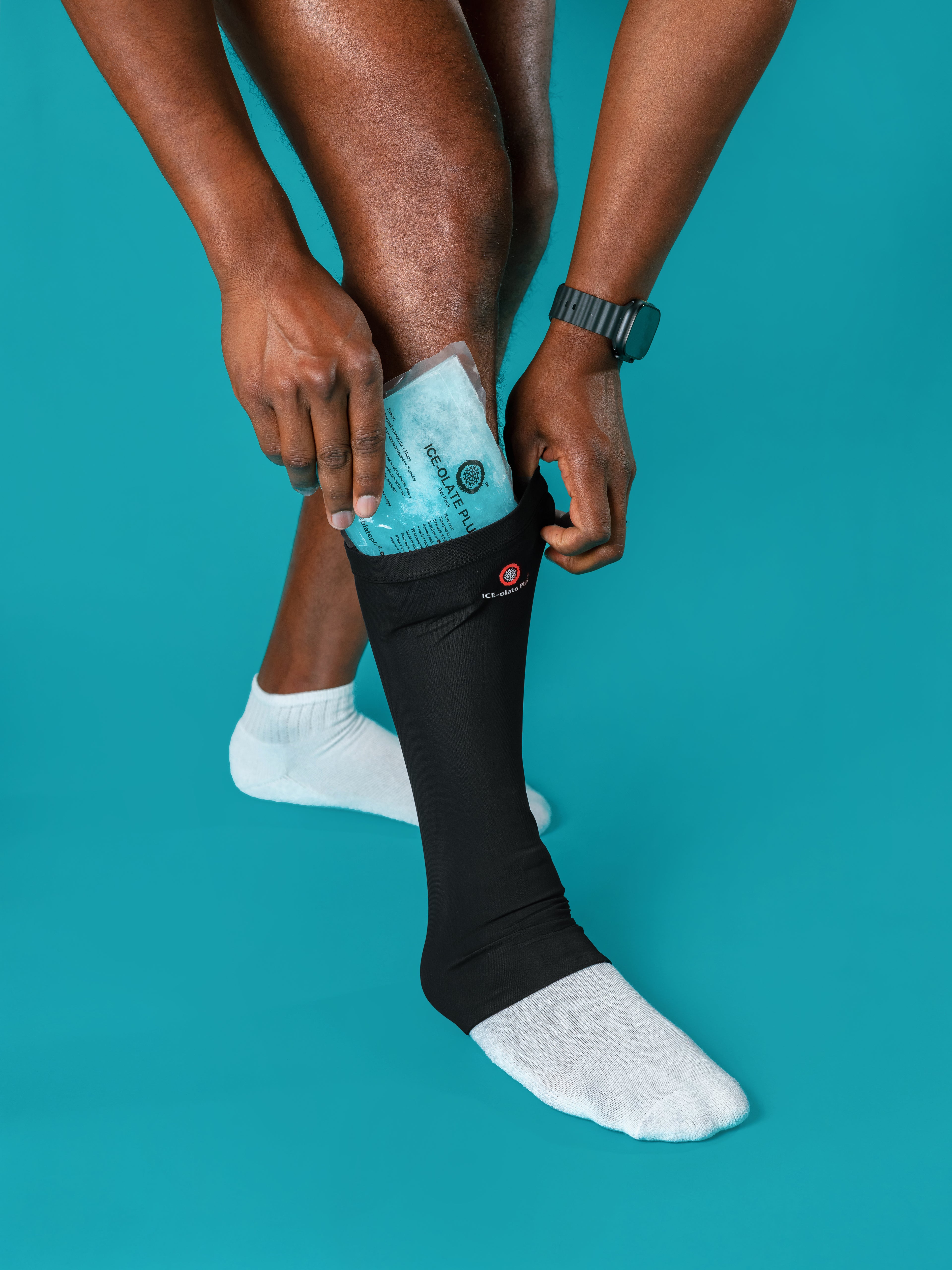 Dual-Layer Ankle Support Sleeve Set